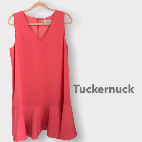 Tuckernuck Pink Shift Dress Size Large~ FREE SHIPPING - Picture 2 of 4